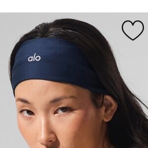 ALO Airlift Headband Navy blue One Size NWT